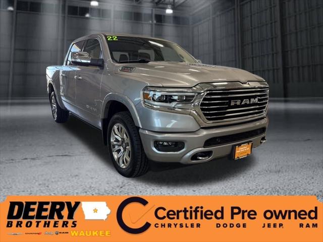 2022 RAM 1500 Limited Longhorn Crew Cab 4x4 57 Box