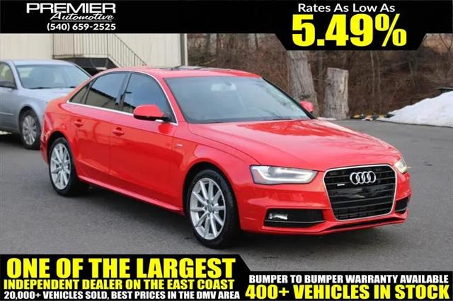 2016 Audi A4 2.0T Premium