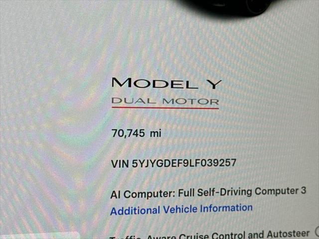 2020 Tesla Model Y Performance Dual Motor All-Wheel Drive