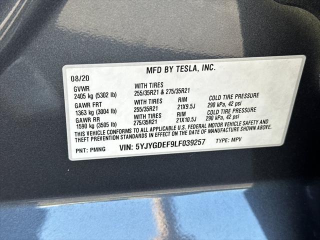 2020 Tesla Model Y Performance Dual Motor All-Wheel Drive