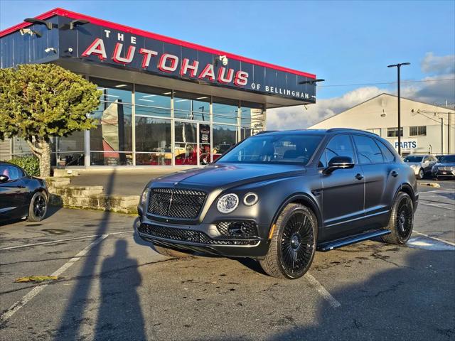 2018 Bentley Bentayga Onyx Edition for sale in Bellingham, WA