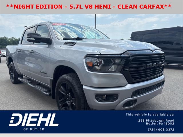 2021 RAM 1500 Big Horn Crew Cab 4x4 57 Box