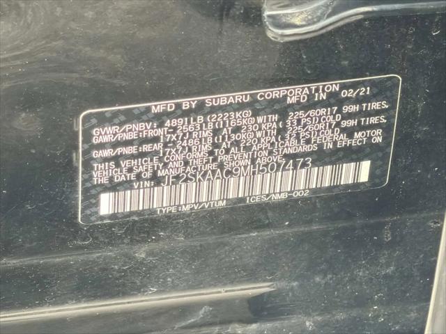 2021 Subaru Forester CVT