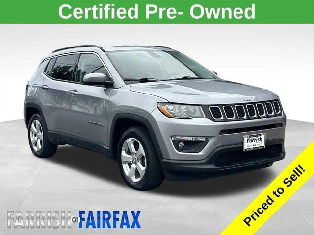 2019 Jeep Compass Latitude FWD for sale in Fairfax, VA