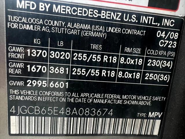 2008 Mercedes-Benz R 350 4MATIC