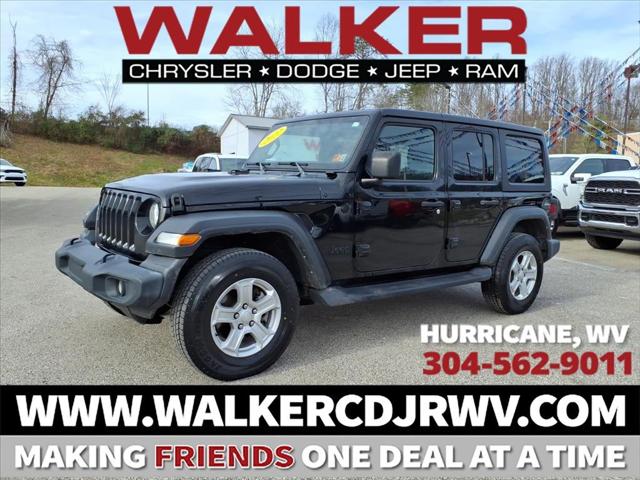 2022 Jeep Wrangler Unlimited Sport S 4x4