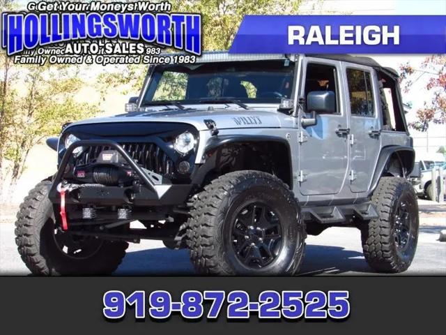 2018 Jeep Wrangler JK Unlimited Willy Wheeler W 4x4 for sale in Raleigh, NC