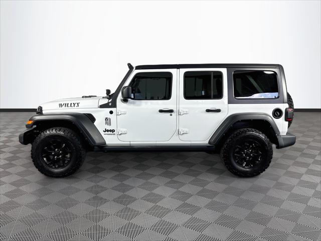 Used 2021 Jeep Wrangler Unlimited Willys Sport 4x4 For Sale in Olive Branch, MS