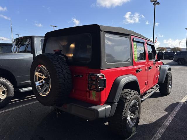 2018 Jeep Wrangler Unlimited Sport S 4x4