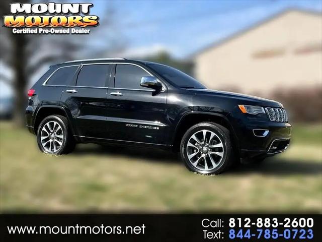 2018 Jeep Grand Cherokee Overland 4x4 for sale in Salem, IN