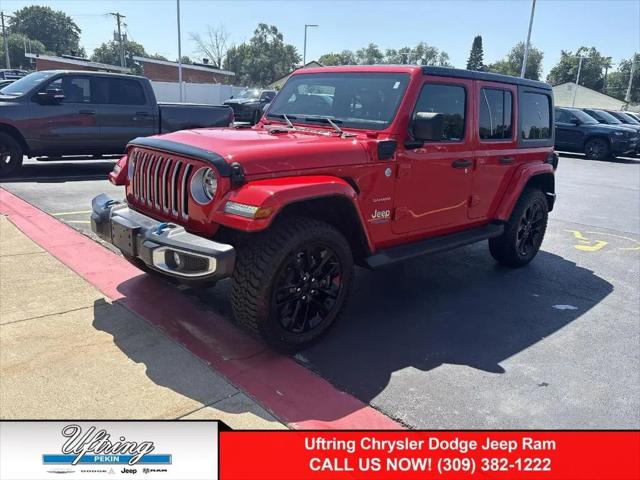 2022 Jeep Wrangler 4xe Unlimited Sahara 4x4 for sale in North Pekin, IL