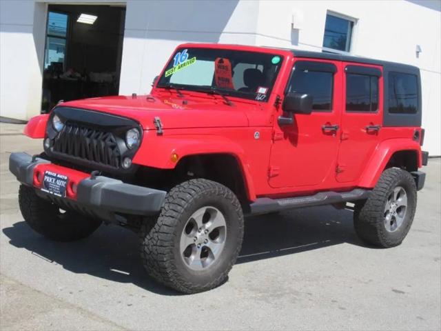 2016 Jeep Wrangler Unlimited Sahara for sale in Concord, NH