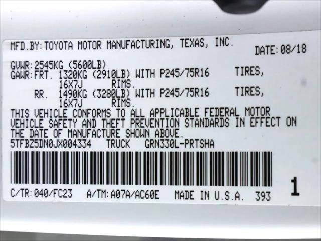 2018 Toyota Tacoma SR5