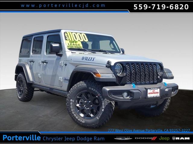 2023 Jeep Wrangler 4xe WRANGLER WILLYS 4xe 2023 Jeep Wrangler 4xe WRANGLER WILLYS 4xe