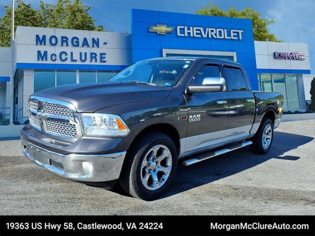 2018 Ram 1500 Laramie Crew Cab 4x4 5'7" Box for sale in Castlewood, VA