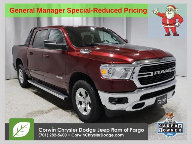 2021 RAM 1500 Big Horn Crew Cab 4x4 57 Box 2021 RAM 1500 Big Horn Crew Cab 4x4 57 Box