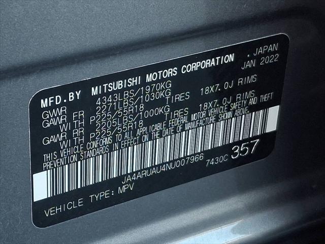 2022 Mitsubishi Outlander Sport 2.0 LE AWC