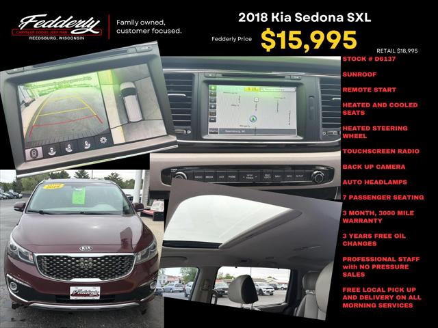 2018 Kia Sedona SX Limited
