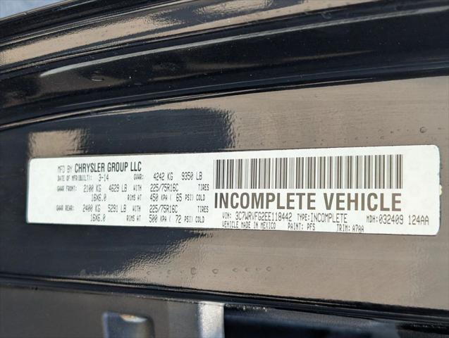 2014 Ram ProMaster Chassis Cab Cab Chassis 159WB