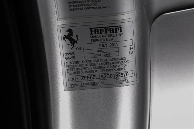 2012 Ferrari California Standard