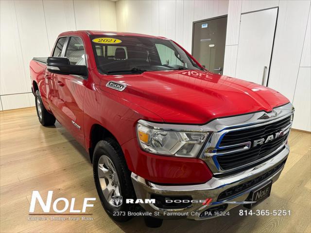 2021 RAM 1500 Big Horn Quad Cab 4x4 64 Box 2021 RAM 1500 Big Horn Quad Cab 4x4 64 Box