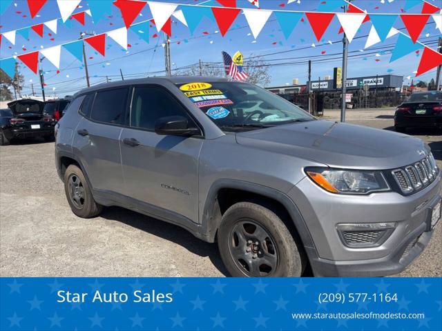 2018 Jeep Compass Sport FWD for sale in Modesto, CA