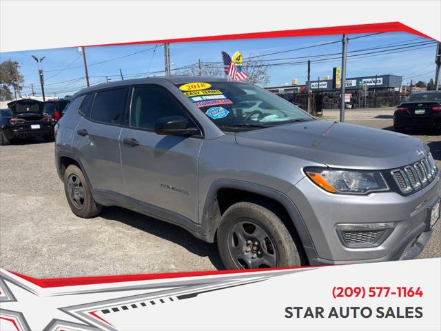 2018 Jeep Compass Sport FWD for sale in Modesto, CA