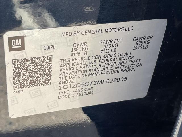 2021 Chevrolet Malibu FWD LT