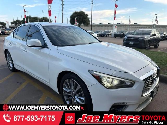 2021 INFINITI Q50 LUXE for sale in Houston, TX