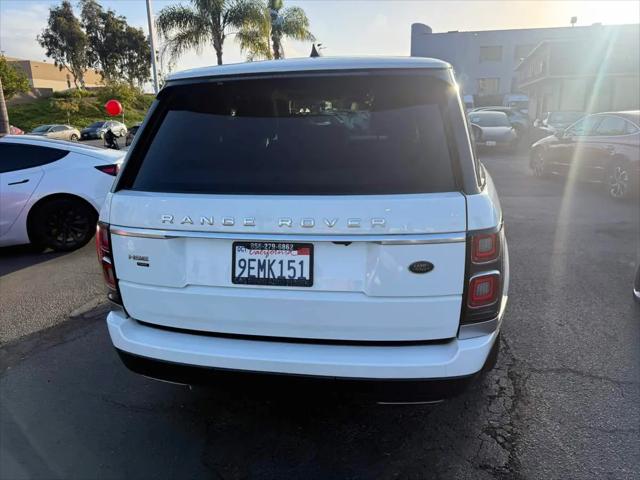 2020 Land Rover Range Rover HSE