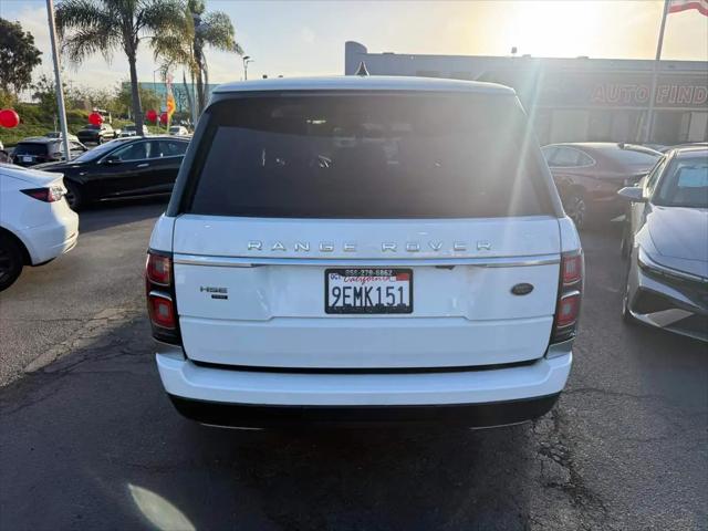 2020 Land Rover Range Rover HSE