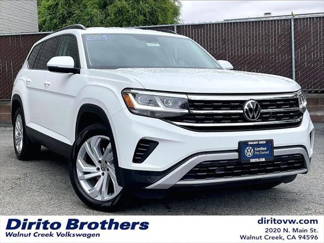 2022 Volkswagen Atlas 2.0T SE w/Technology for sale in Walnut Creek, CA