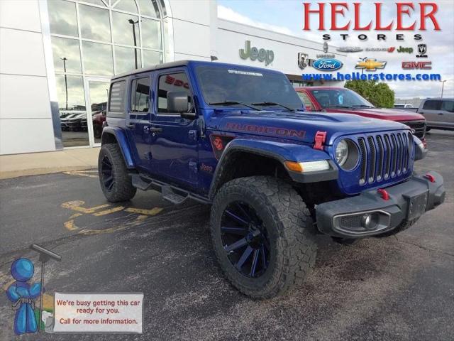 2018 Jeep Wrangler Unlimited Rubicon 4x4 for sale in Pontiac, IL