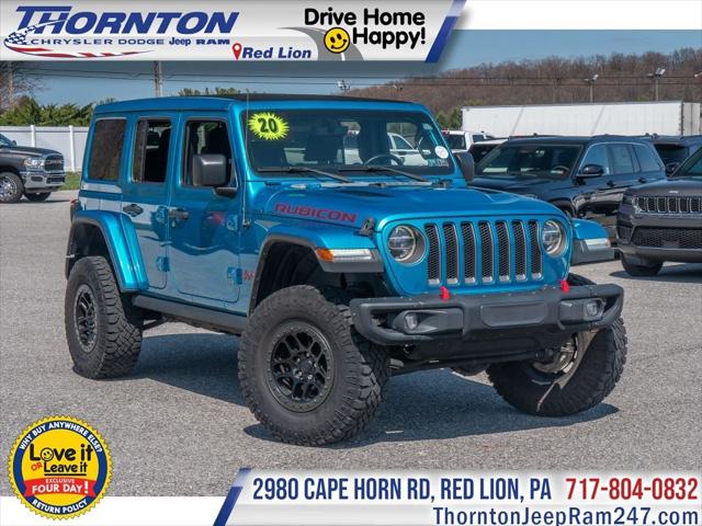 2020 Jeep Wrangler Unlimited Rubicon 4X4