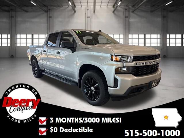 2021 Chevrolet Silverado 1500 4WD Crew Cab Short Bed Custom