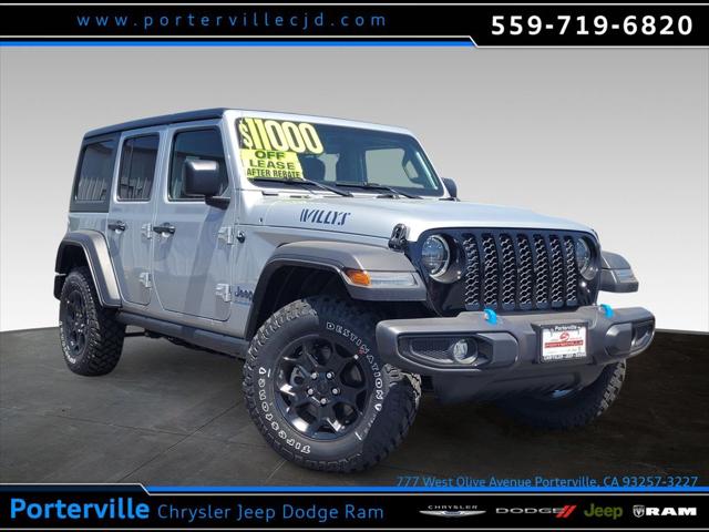 2023 Jeep Wrangler 4xe 4x4 for sale in Porterville, CA