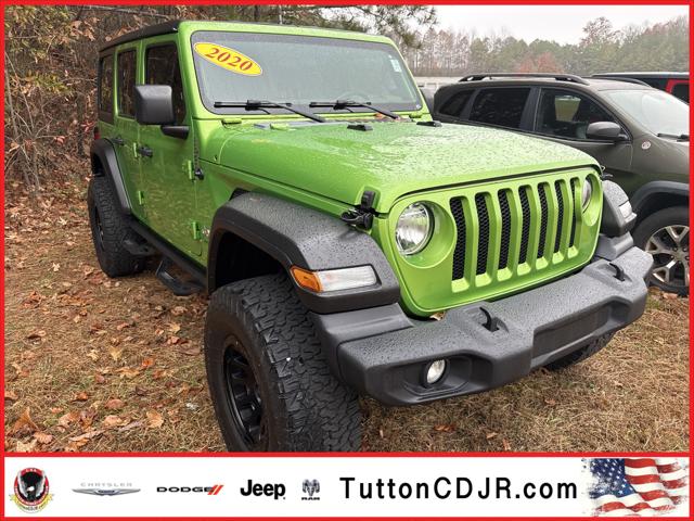 2020 Jeep Wrangler Unlimited Sport S 4X4 2020 Jeep Wrangler Unlimited Sport S 4X4