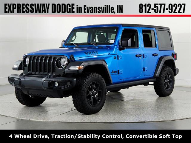 2021 Jeep Wrangler Unlimited Willys Sport 4x4 2021 Jeep Wrangler Unlimited Willys Sport 4x4