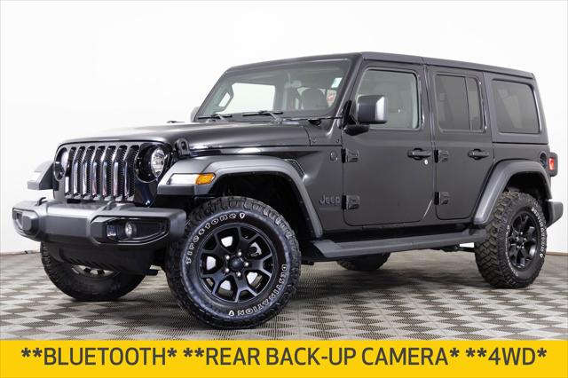 2021 Jeep Wrangler Unlimited Willys Sport 4x4 2021 Jeep Wrangler Unlimited Willys Sport 4x4