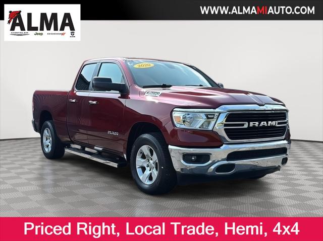 2020 RAM 1500 Big Horn Quad Cab 4x4 64 Box