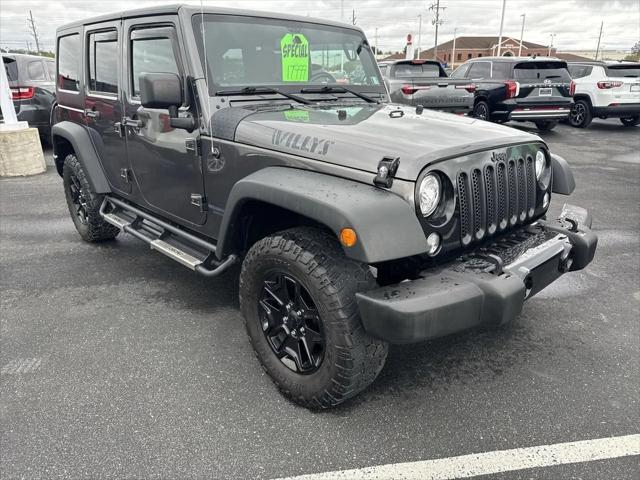 2017 Jeep Wrangler Unlimited Willy Wheeler 4x4 2017 Jeep Wrangler Unlimited Willy Wheeler 4x4