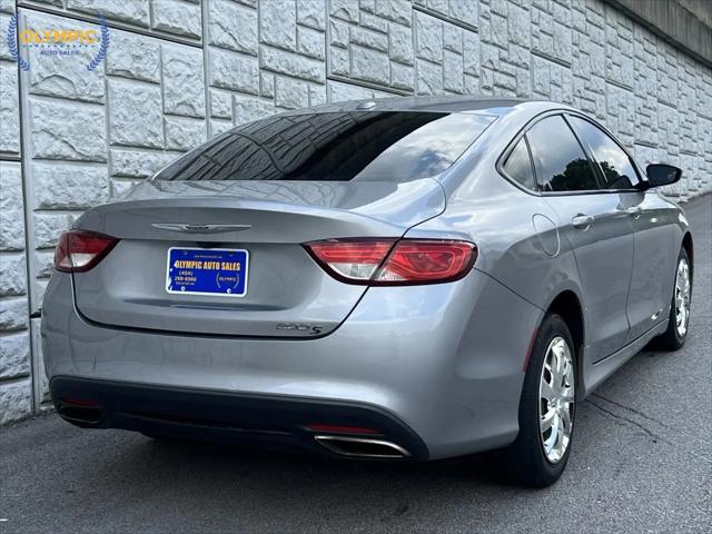 2016 Chrysler 200 S