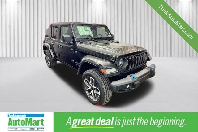 2024 Jeep Wrangler 4xe WRANGLER 4-DOOR SPORT S 4xe