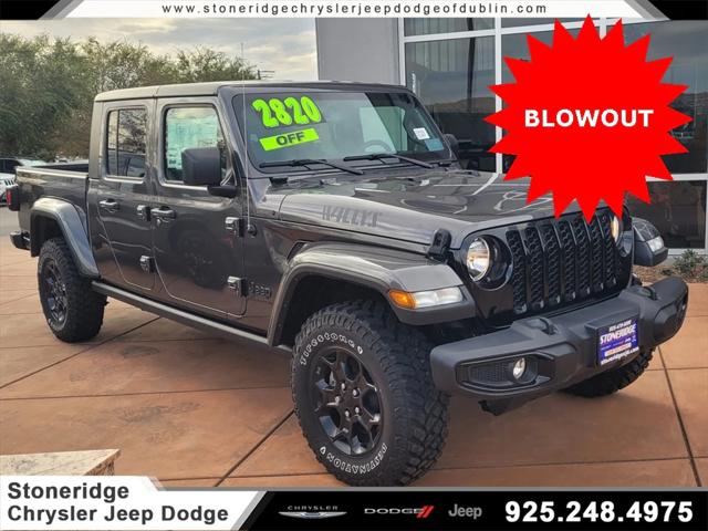 2023 Jeep Gladiator GLADIATOR WILLYS 4X4 2023 Jeep Gladiator GLADIATOR WILLYS 4X4
