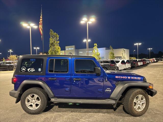 2018 Jeep Wrangler Unlimited Sport S 4x4 2018 Jeep Wrangler Unlimited Sport S 4x4