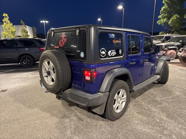 2018 Jeep Wrangler Unlimited Sport S 4x4 2018 Jeep Wrangler Unlimited Sport S 4x4