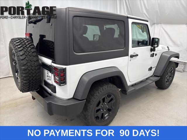 2017 Jeep Wrangler Willy Wheeler 4x4