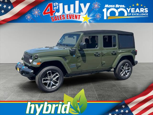 2024 Jeep Wrangler 4xe WRANGLER 4-DOOR SPORT S 4xe