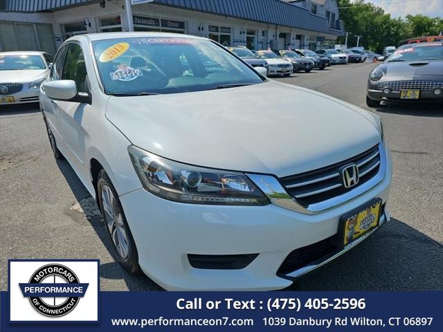 2013 Honda Accord LX for sale in Wilton, CT