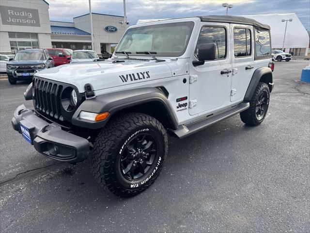 2022 Jeep Wrangler Unlimited Willys Sport 4x4 2022 Jeep Wrangler Unlimited Willys Sport 4x4